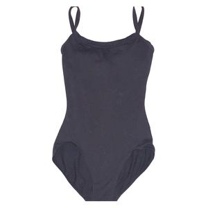 Black Camisole Leotard with BraTek